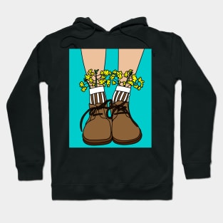 Shoes As A Flower Pot For Plants Hoodie